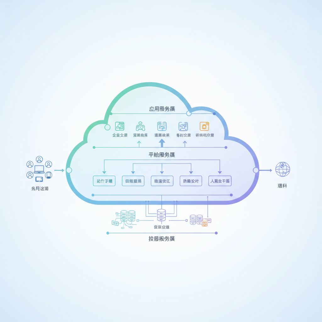 云计算架构示意图